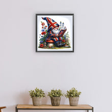 Load image into Gallery viewer, Diamond Painting - Full Round - garden gnome (30*30CM)