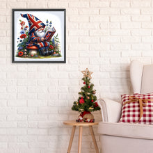 Load image into Gallery viewer, Diamond Painting - Full Round - garden gnome (30*30CM)