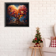 Load image into Gallery viewer, Diamond Painting - Full Square - butterfly tree (40*40CM)