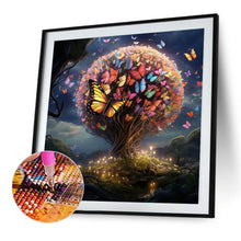 Load image into Gallery viewer, Diamond Painting - Full Square - butterfly tree (40*40CM)