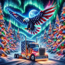 Load image into Gallery viewer, Diamond Painting - Full Round - snow eagle (30*30CM)