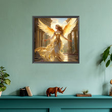 Load image into Gallery viewer, Diamond Painting - Full Round - angel girl (30*30CM)