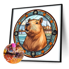 Load image into Gallery viewer, Diamond Painting - Full Round - capibala glass painting (30*30CM)