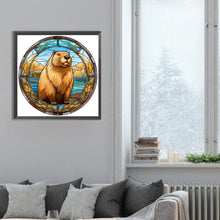 Load image into Gallery viewer, Diamond Painting - Full Round - capibala glass painting (30*30CM)