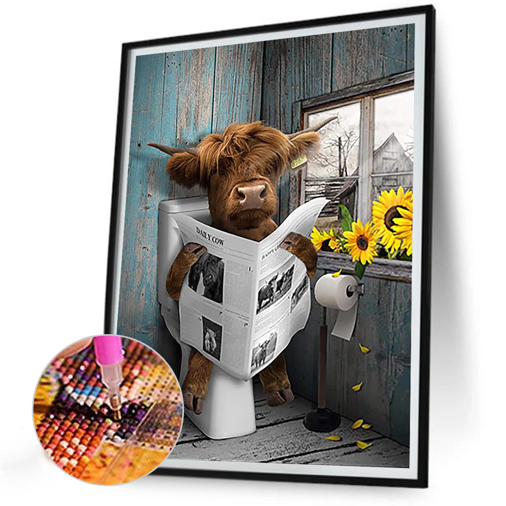 Diamond Painting - Full Round - consume cattle (30*40CM)