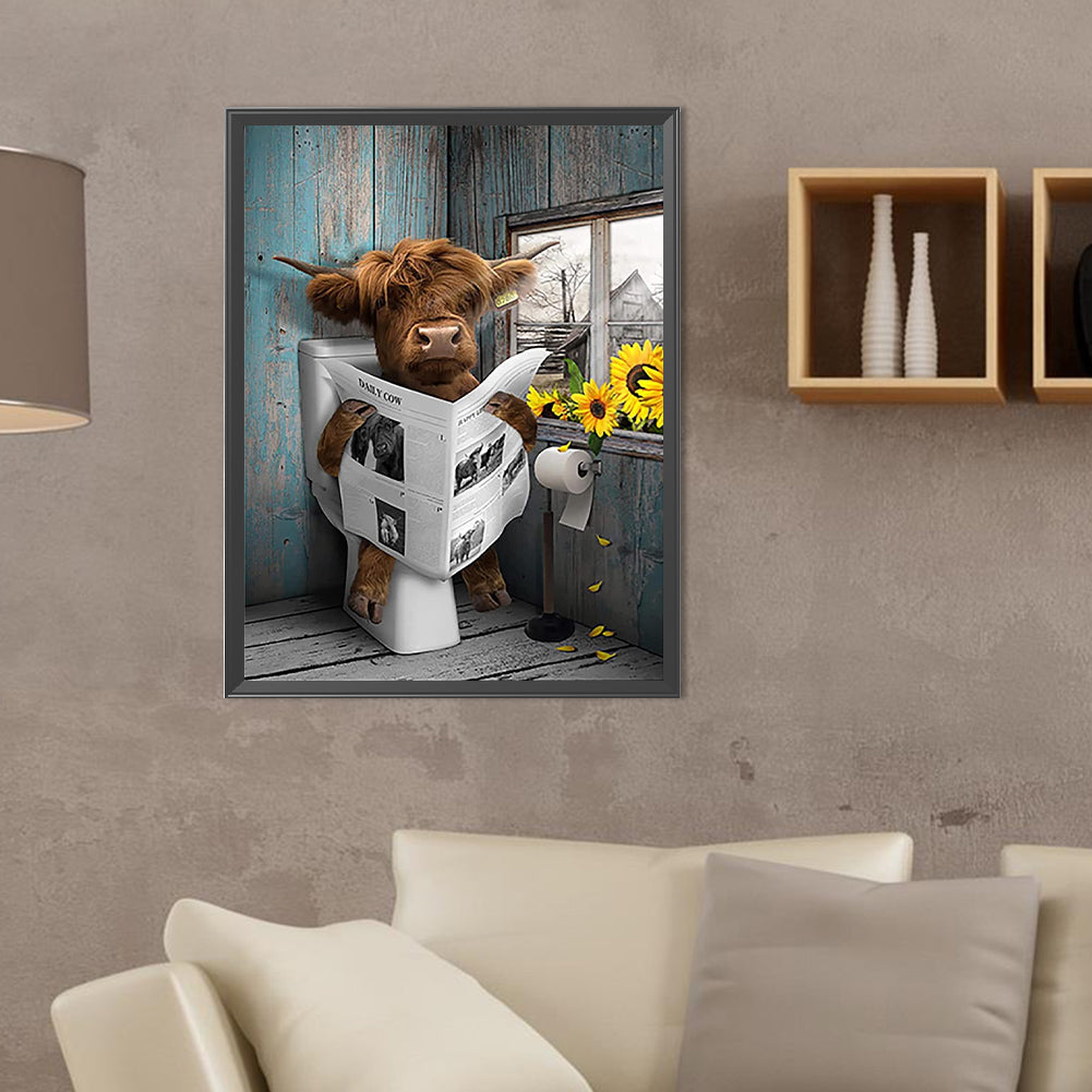 Diamond Painting - Full Round - consume cattle (30*40CM)