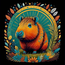 Load image into Gallery viewer, Diamond Painting - Full Round - Mural Capybara (30*30CM)