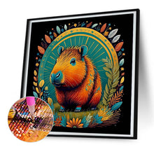 Load image into Gallery viewer, Diamond Painting - Full Round - Mural Capybara (30*30CM)