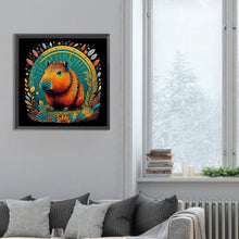 Load image into Gallery viewer, Diamond Painting - Full Round - Mural Capybara (30*30CM)