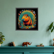 Load image into Gallery viewer, Diamond Painting - Full Round - Mural Capybara (30*30CM)