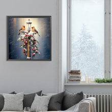 Load image into Gallery viewer, Diamond Painting - Full Round - street light bird (30*30CM)