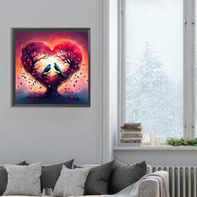Load image into Gallery viewer, Diamond Painting - Full Round - love for birds (30*30CM)