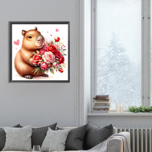 Load image into Gallery viewer, Diamond Painting - Full Round - capybara capybara (30*30CM)