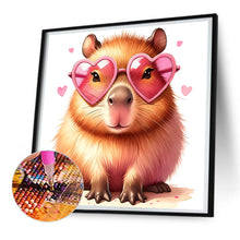 Load image into Gallery viewer, Diamond Painting - Full Round - capybara capybara (30*30CM)