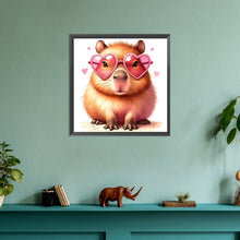 Load image into Gallery viewer, Diamond Painting - Full Round - capybara capybara (30*30CM)