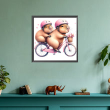 Load image into Gallery viewer, Diamond Painting - Full Round - capybara capybara (30*30CM)