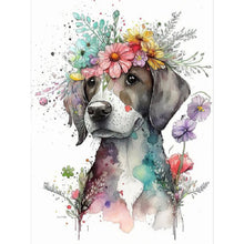 Load image into Gallery viewer, Diamond Painting - Full Square - Ink dog (30*40CM)
