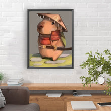 Load image into Gallery viewer, Diamond Painting - Full Round - Martial Arts Capybara (30*40CM)
