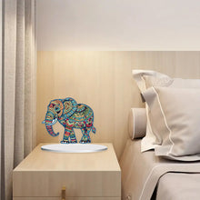 Load image into Gallery viewer, Acrylic Hippo Diamond Painting Desktop Decorations for Home Office Desktop Decor
