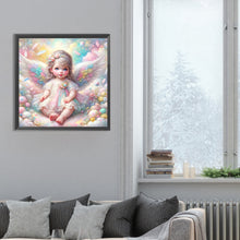 Load image into Gallery viewer, Diamond Painting - Full Round - angel baby (30*30CM)