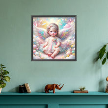 Load image into Gallery viewer, Diamond Painting - Full Round - angel baby (30*30CM)