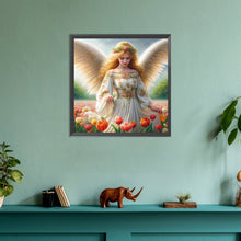 Load image into Gallery viewer, Diamond Painting - Full Round - angel woman (30*30CM)
