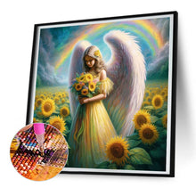 Load image into Gallery viewer, Diamond Painting - Full Round - angel woman (30*30CM)