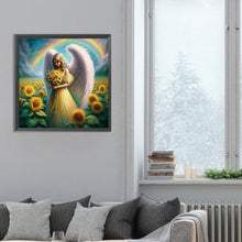 Load image into Gallery viewer, Diamond Painting - Full Round - angel woman (30*30CM)