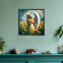 Load image into Gallery viewer, Diamond Painting - Full Round - angel woman (30*30CM)