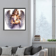 Load image into Gallery viewer, Diamond Painting - Full Round - angel woman (30*30CM)
