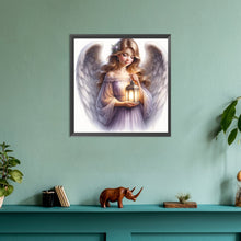 Load image into Gallery viewer, Diamond Painting - Full Round - angel woman (30*30CM)