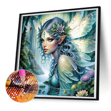 Load image into Gallery viewer, Diamond Painting - Full Round - angel woman (30*30CM)
