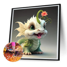 Load image into Gallery viewer, Diamond Painting - Full Round - Cute little dragon (30*30CM)