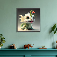 Load image into Gallery viewer, Diamond Painting - Full Round - Cute little dragon (30*30CM)