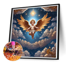 Load image into Gallery viewer, Diamond Painting - Full Round - angel baby (30*30CM)