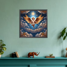 Load image into Gallery viewer, Diamond Painting - Full Round - angel baby (30*30CM)