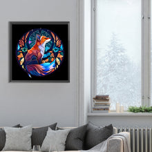 Load image into Gallery viewer, Diamond Painting - Full Round - fox glass painting (30*30CM)