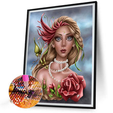 Load image into Gallery viewer, Diamond Painting - Full Round - girl (40*50CM)
