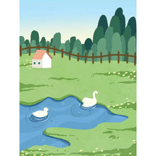 Load image into Gallery viewer, Diamond Painting - Full Round - cartoon landscape painting (30*40CM)