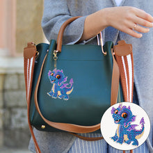 Load image into Gallery viewer, 10 Pcs Owl Double Sided Diamond Painting Keychain Pendant for Beginners Adults