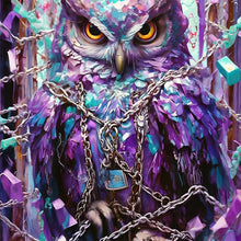 Load image into Gallery viewer, Diamond Painting - Full Square - owl (40*40CM)