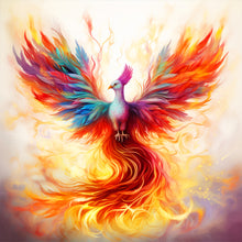 Load image into Gallery viewer, Diamond Painting - Full Round - flaming Phenix (30*30CM)