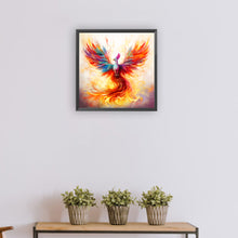 Load image into Gallery viewer, Diamond Painting - Full Round - flaming Phenix (30*30CM)