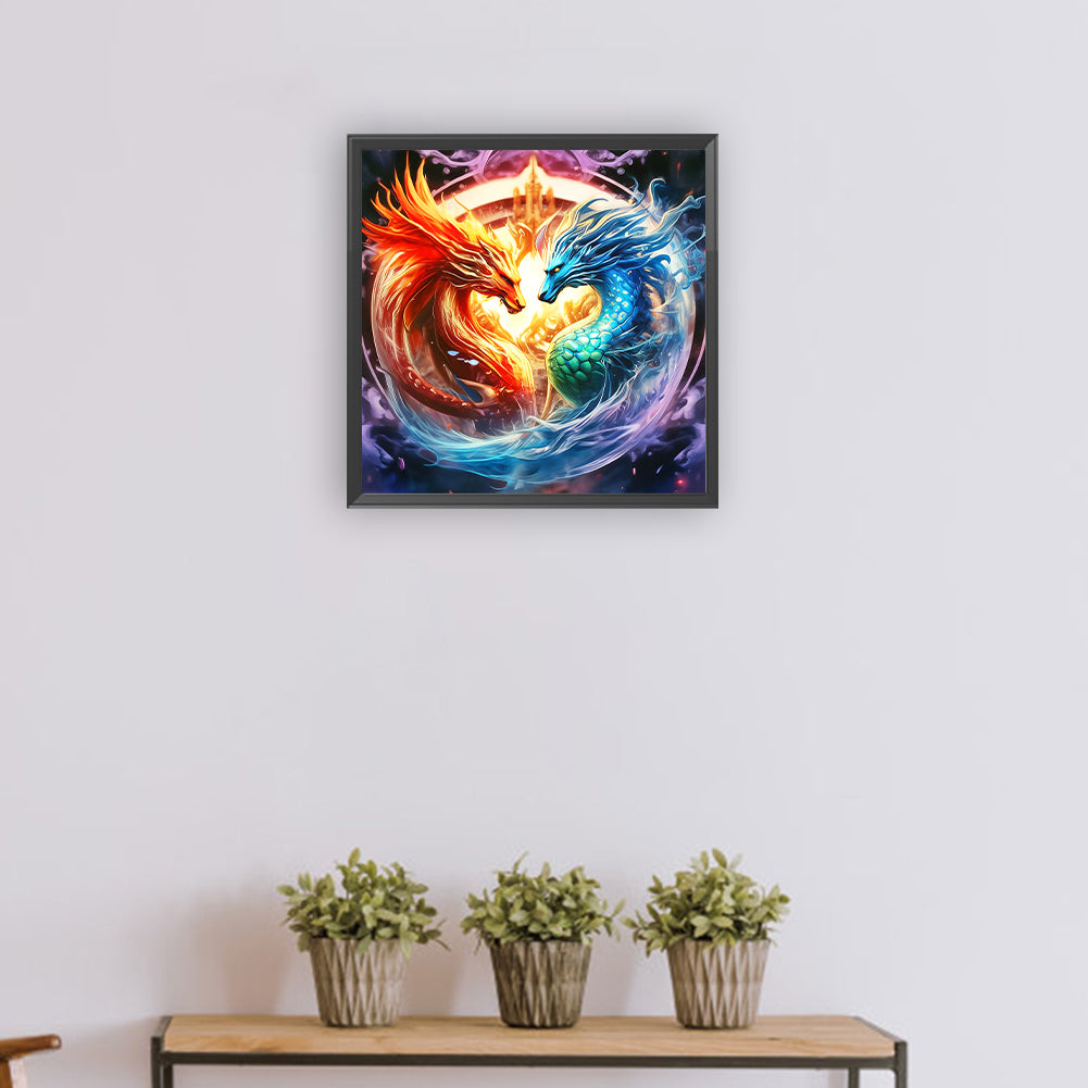 Diamond Painting - Full Round - Ssangyong (30*30CM)