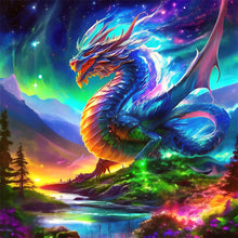 Load image into Gallery viewer, Diamond Painting - Full Round - colorful dragon (30*30CM)