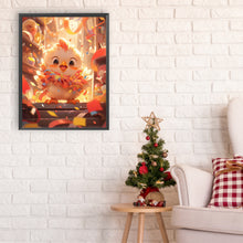 Load image into Gallery viewer, Diamond Painting - Full Round - Twelve zodiac animals: Rooster (30*40CM)