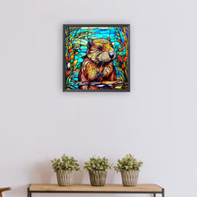 Load image into Gallery viewer, Diamond Painting - Full Round - glass painting marmot (30*30CM)