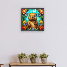 Load image into Gallery viewer, Diamond Painting - Full Round - glass painting beaver (30*30CM)