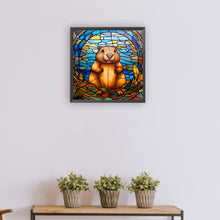 Load image into Gallery viewer, Diamond Painting - Full Round - glass painting beaver (30*30CM)