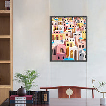 Load image into Gallery viewer, Diamond Painting - Full Square - colorful house (40*50CM)